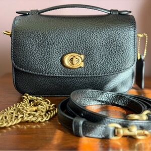 Coach cassie 17 - black/brass